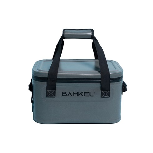 BAMKEL 밤켈 소프트쿨러 휴대용 아이스박스 12캔 그레이, 그레이12/One Size
