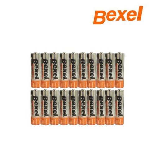 벡셀 아이플래티넘 AA 알카라인 건전지 20개입 건전지종류