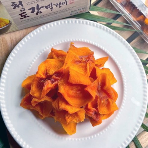 달콤쫀득 청도 반건조 꿀 감말랭이, 1개, 1kg