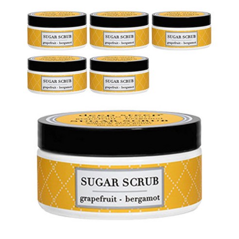 딥스팁 슈가 스크럽, 226g, Grapefruit - Bergamot, 6개