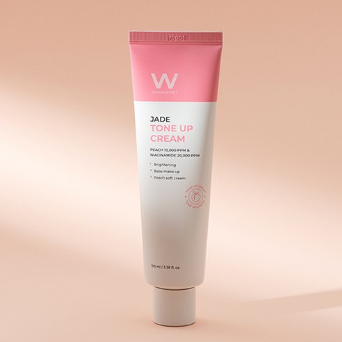 원진이펙트 제이드 톤업 크림은 주름개선 기능성과 피부 톤업 효과를 동시에 가진 화장품입니다.