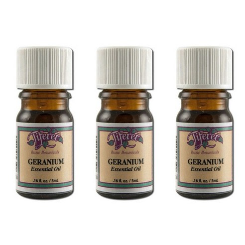 티퍼렛 베이직 보태니컬 제라늄 에센셜 오일, 5ml, 3개