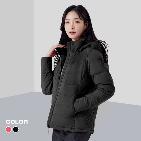 콜핑 걸밋 여 KPO8510W 구스 패딩 여성 겨울 기능성 스포츠 헤비 패딩