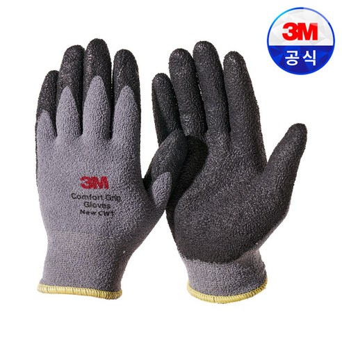 3M장갑 컴포트그립 혹한기용 기모 안전작업반코팅장갑, 5개