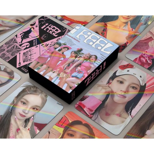 여자아이들 홀로그램 포카 포토카드 1박스(55장) 10종모음전, 10.[홀로그램''I FEEL VER.3