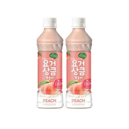 웅진 요거상큼 복숭아, 1.5L, 12개