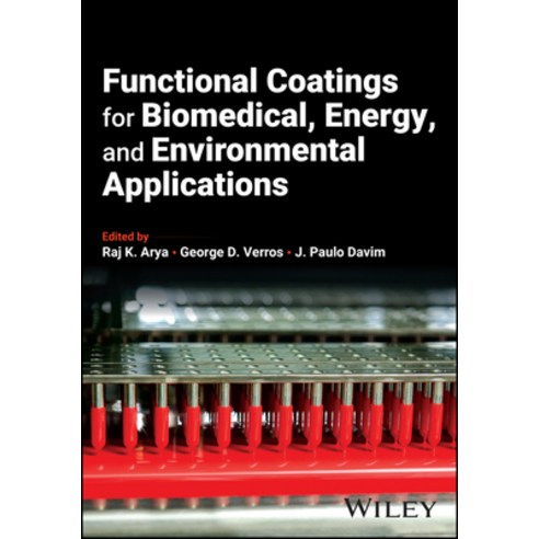 (영문도서) Functional Coatings for Biomedical Energy and Environmental Applications Hardcover, Wiley, English, 9781394263141