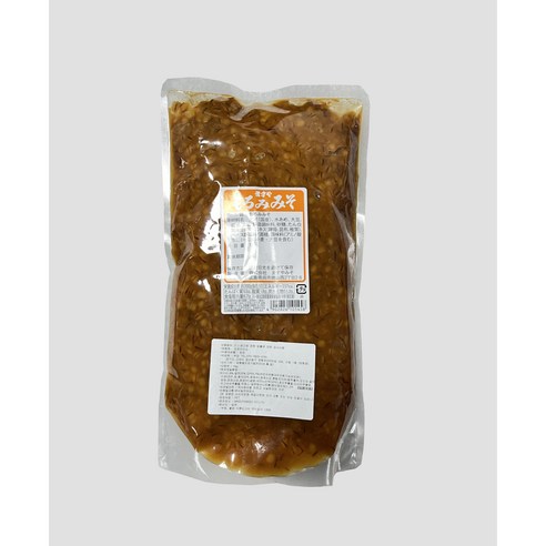 (최근입고)대용량 모로미 미소 보리된장 보리미소 팩타입 1kg 중량업, 1개