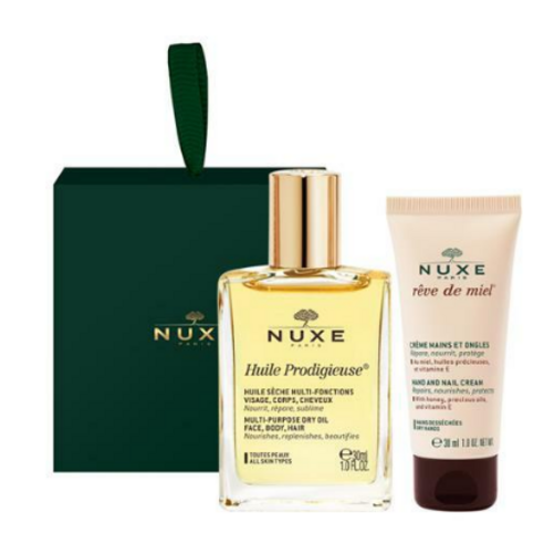 눅스 베스트셀러 기프트세트(드라이오일 30ml + 레브드미엘 핸드 앤 네일크림 30ml), 1세트