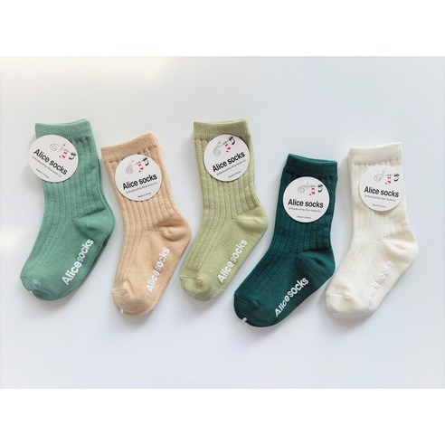 사랑스러운 발걸음을 위한 선택, 앨리스 유아동 양말 세트