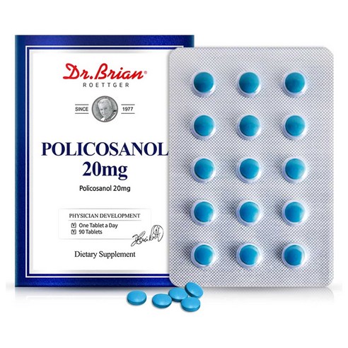 닥터브라이언 폴리코사놀 20mg 90정, 1개