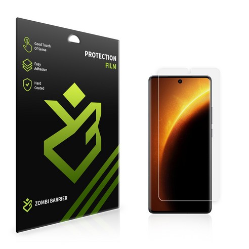 ViVO X100 PRO TPU 원단 올레포빅 고광택 액정보호필름 2매, 단품