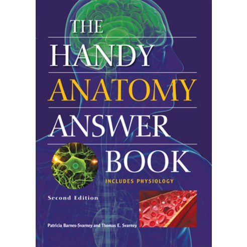 (영문도서) The Handy Anatomy Answer Book Paperback, Visible Ink Press, English, 9781578595426