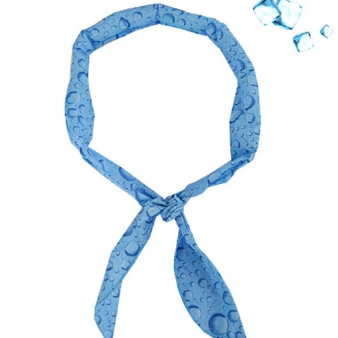 땀 걱정 없이 시원한 여름, 쿨링 스카프로 끝!