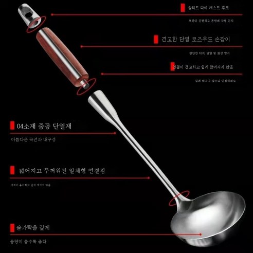 ZZJJC 304 스테인레스 주방기구 꽃배나무 주걱 주걱 주걱 주걱 주걱 세트, * 연락처 고객 서비스와 함께 2 개 세트 -7 세트