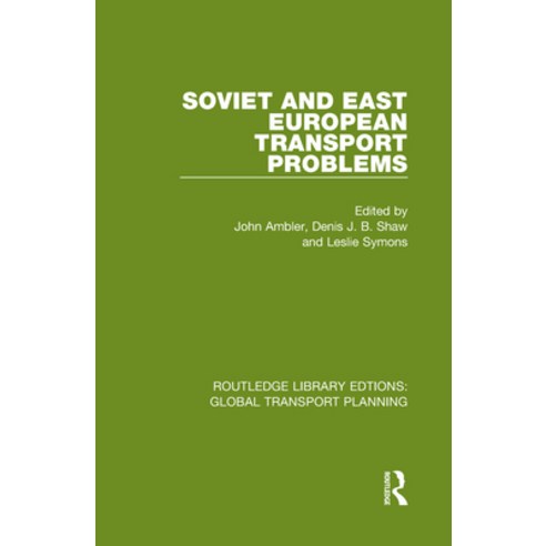 (영문도서) Soviet and East European Transport Problems Hardcover, Routledge, English, 9780367726065