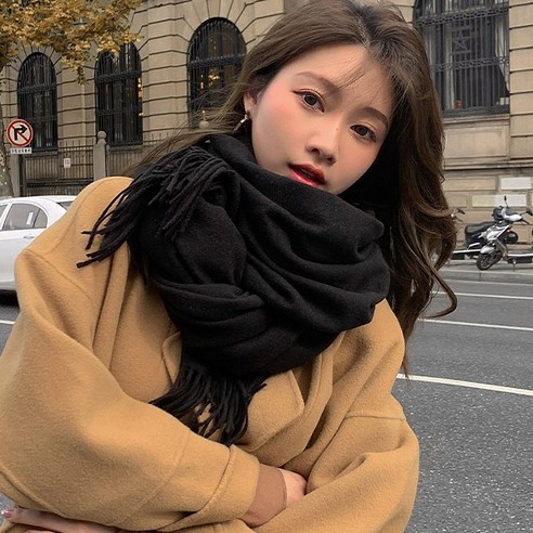 트렌디엔 캐시미어 머플러 커플 목도리