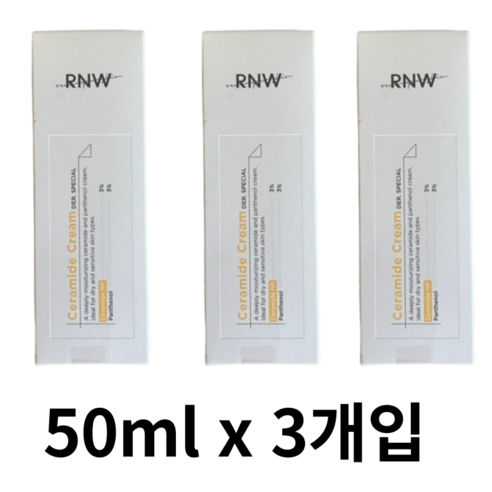 알엔더블유 더 스페셜 세라마이드 수분 진정 약산성 고보습 크림, 100ml, 1개