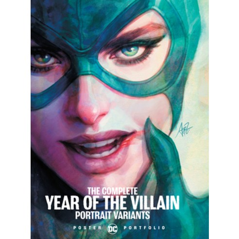 DC Poster Portfolio: The Complete Year of the Villain Portrait Variants Paperback, DC Comics