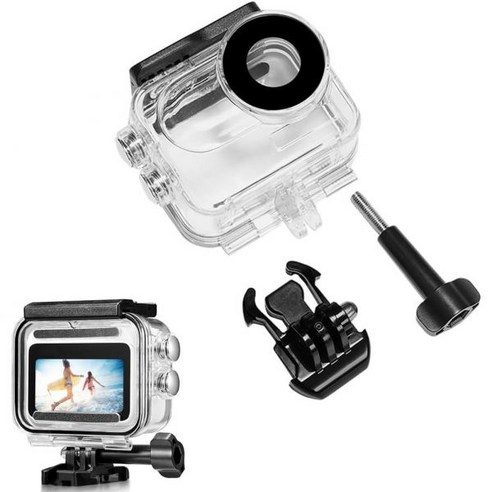 링항 인스타 360 go3 방수케이스 insta360 수중하우징 케이스용 다이빙 잠수 케이스 수심 60미터 for Insta360 액세서리