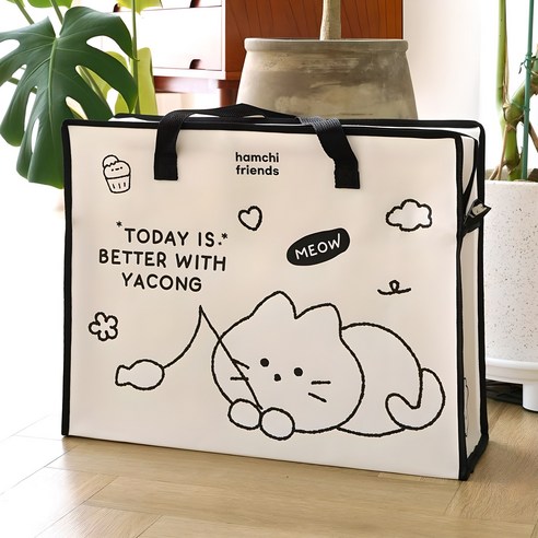 햄치 프렌즈 타포린 백: 일상에 스며드는 사랑스러움과 실용성 타포린백
