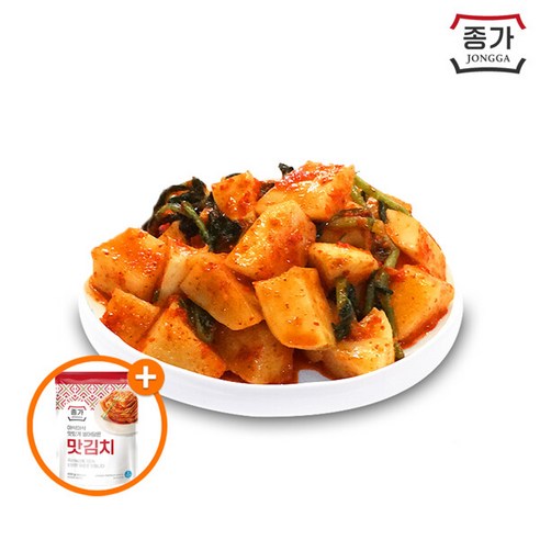 종가 외식용 총각김치 5kg+(추가)맛김치 400g