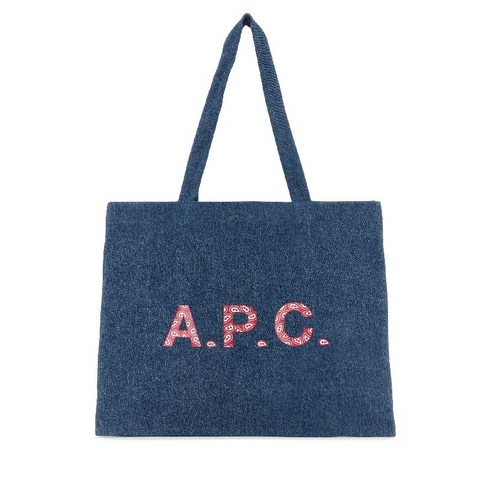 A.P.C. DIANE 코튼 데님 토트백