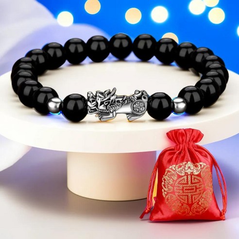 [오케이나우ㅣ인기상품] 소중한 소원을 이루는 엘아즈 비휴 팔찌: 행운과 재물운의 신호등 [OKNOWㅣ추천상품]