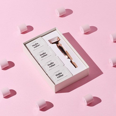 엘딘 롤러 녹는 니들 셀프 프리미엄 MTS 홈뷰티 디바이스 4주구성 4회분, 4주 구성, 1개