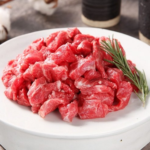 남도한우 봄담 남도한우 1등급 한우 국거리 210g(냉장), 210g, 1개