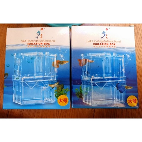 미미네아쿠아 유메이 다기능 구피 부화통, 2개 
관상어 용품