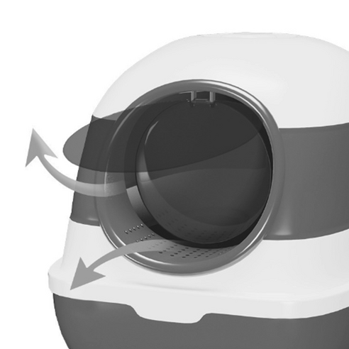 쾌적함과 청결함을 더한 혁신적인 고양이 화장실