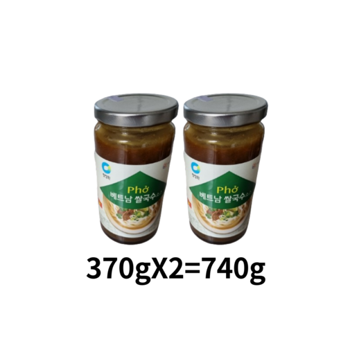 청정원 베트남 쌀국수 소스, 370g, 6개