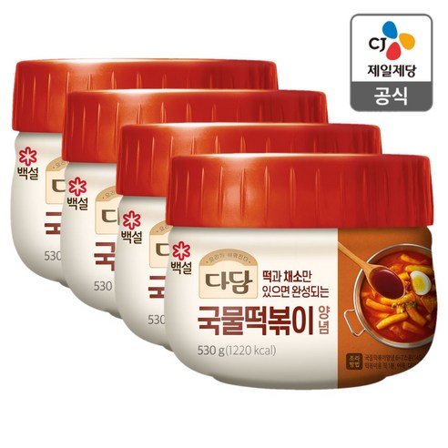 다담 국물떡볶이양념 530g, 2개