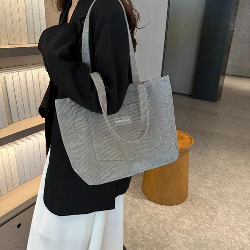 일상에 스며드는 특별한 감성, 공감나드리 코듀로이 에코백