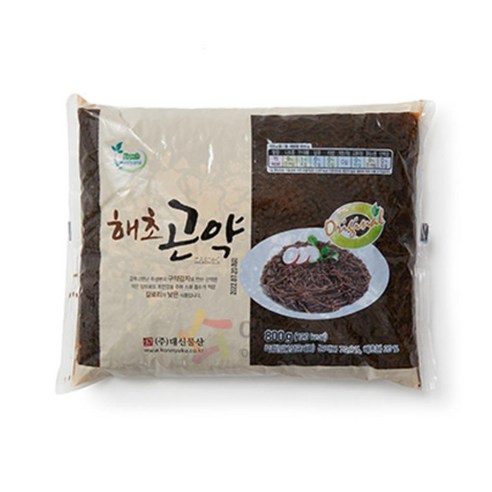 해초곤약 800g x 10개 100g당 15Kcal 해초분 함유 면사리 대용량 곤약
