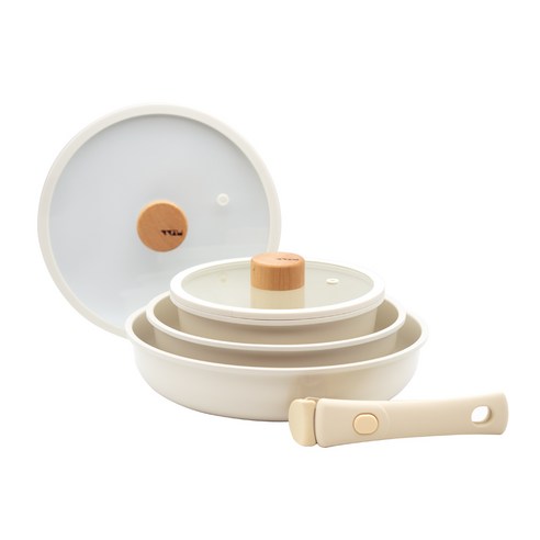 멀티핸들 냄비 프라이팬 쿡웨어 6종세트