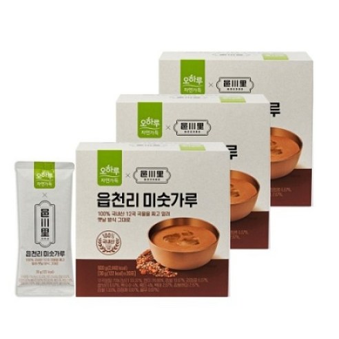 오하루 자연가득 읍천리 미숫가루 20포 4박스, 600g, 4개