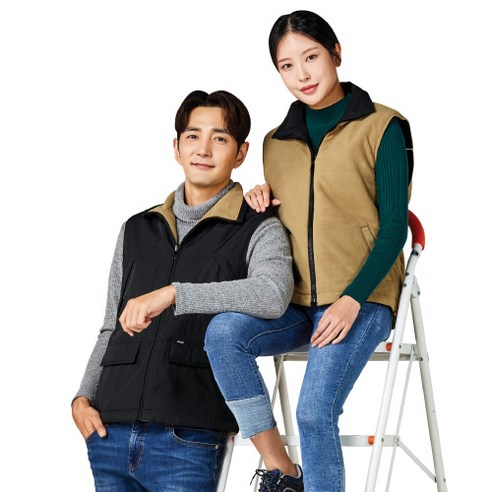 따뜻함과 활동성을 동시에! 피오젠 PW-V405 패딩조끼로 스타일리시한 겨울을!