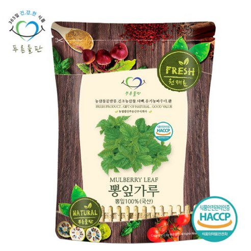 고창 뽕잎 가루 국산 뽕나무잎 고운 분말, 4개, 500g