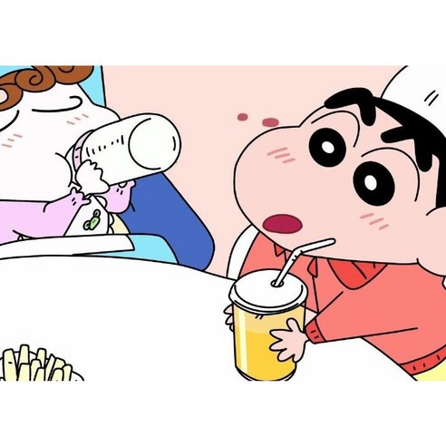 보석십자수 짱구는 못말려 귀여운 캐릭터 쉬운 다이어몬드페이팅 집순이 큐빅취미 DIY 만들기세트 15종, 30*40, 04