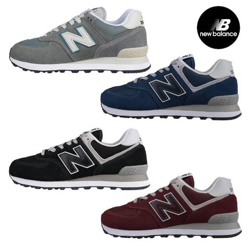 뉴발란스 뉴발란스 574 버건디 클래식 남자 스니커즈 운동화 ML574EVM