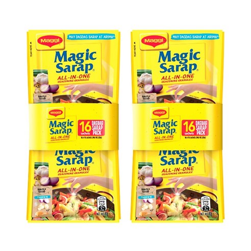 Magic Sarap 마기 매직사랍 128g(8g x 16ea) 올인원 시즈닝 그래뉼 복합조미식품 필리핀