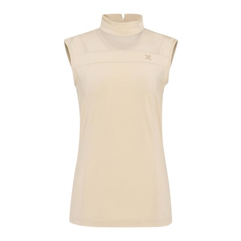 JDX_여성 여름 시원한 메쉬소재 라이트베이지 민소매_평촌점