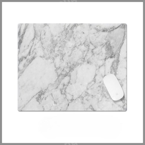뭉시크 대리석 마블 소프트 마우스 패드, 290x225mm, 3mm, TH-238, 1개