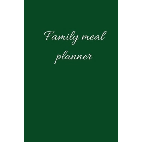 Family meal planner Paperback, M&A Kpp, English, 9787111825197