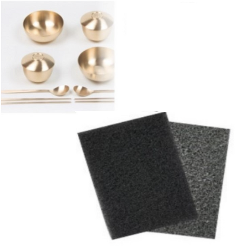 빛나는 전통의 가치를 되살리는 놋천국 유기그릇 수세미