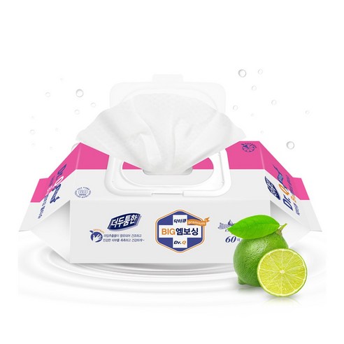 도톰함과 빅엠보싱으로 깨끗함과 안심을 더하다, 닥터큐 프리미엄 물티슈
