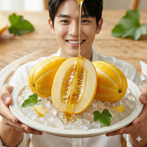 [노마진 행진] 농가직송 성주 참외 가정용 프리미엄, 1개, 2kg(혼합)