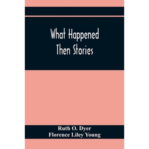 What Happened Then Stories Paperback, Alpha Edition, English, 9789354367519